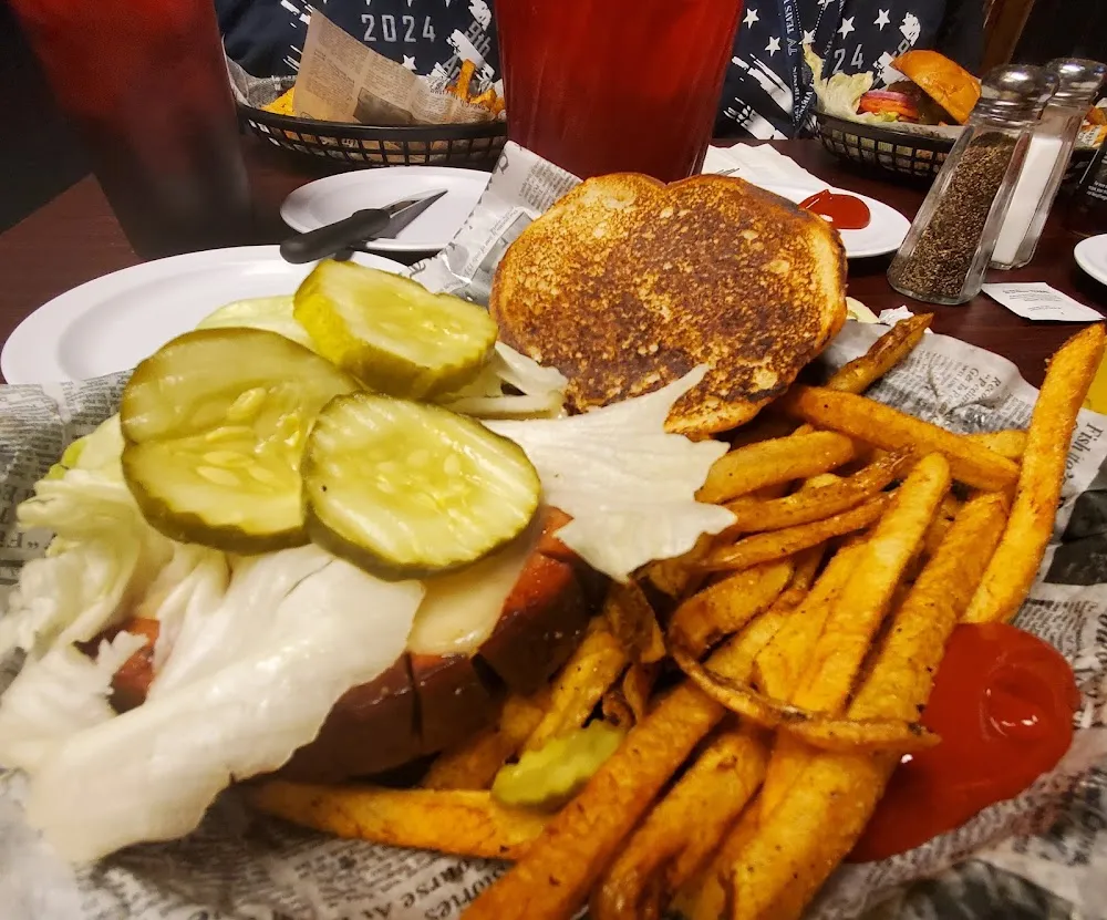 Fried Bologna Sandwich